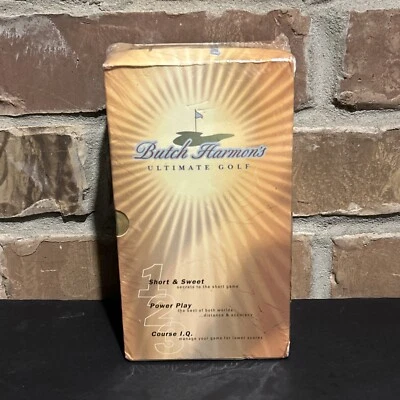 Butch Harmon's Ultimate Golf - SEALED 3-Tape VHS Golf Instruction Box Set - Image 1 of 4