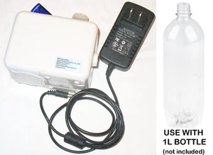 Mini Ultrasonic Air Humidifier, add your own tank. Includes 24V adapter - Picture 1 of 4