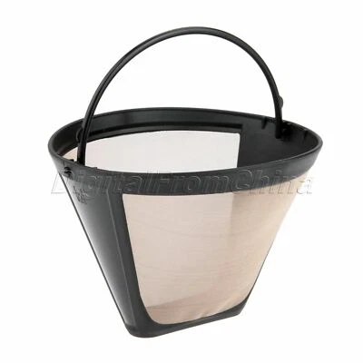 Filtro de café colador estilo cono reutilizable permanente accesorios para cafetera nuevo Foto 1 de 4