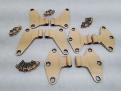 Jeep JK Wrangler OEM bisagras interiores 4 puertas delanteras PTT Dune Tan 2007-2017 112567 Foto 1 de 4