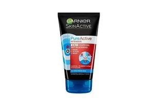 Máscara de lavado GARNIER Pure Active Intensive 3 en 1 carbón antiespinillas 150 ml - Imagen 1 de 1