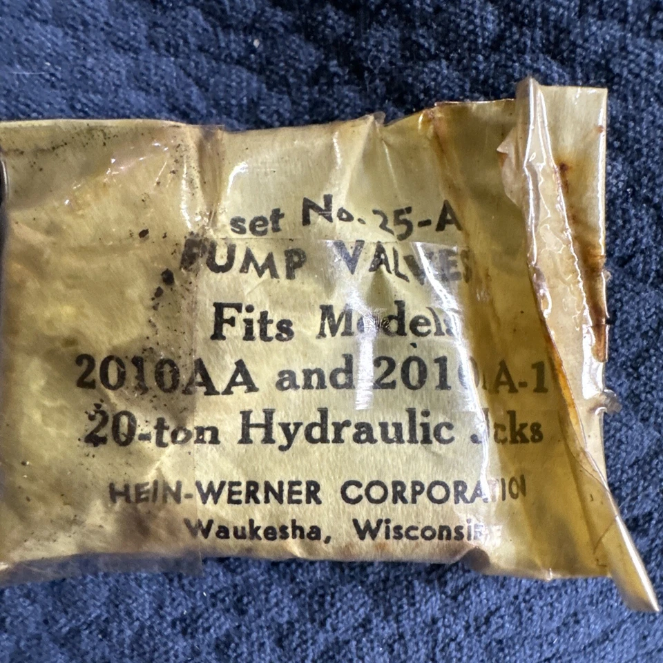 Ремонт гидравлического домкрата Hein-Werner No 25-A 📦 - Изображение 1 из 4