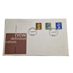 Neu Definitive Values Post Office Ersttagsbrief 15. August 1979 Bristol - Bild 1 von 15