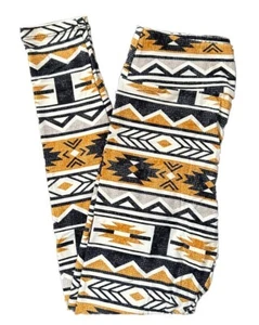 OS Lularoe Leggings Tribal Arrow Southwestern Aztec Mayan NEW 707197 - Picture 1 of 3