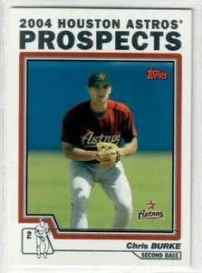 2004 Topps Traded and Rookies Chris Burke #T97 Rookie RC - Bild 1 von 2
