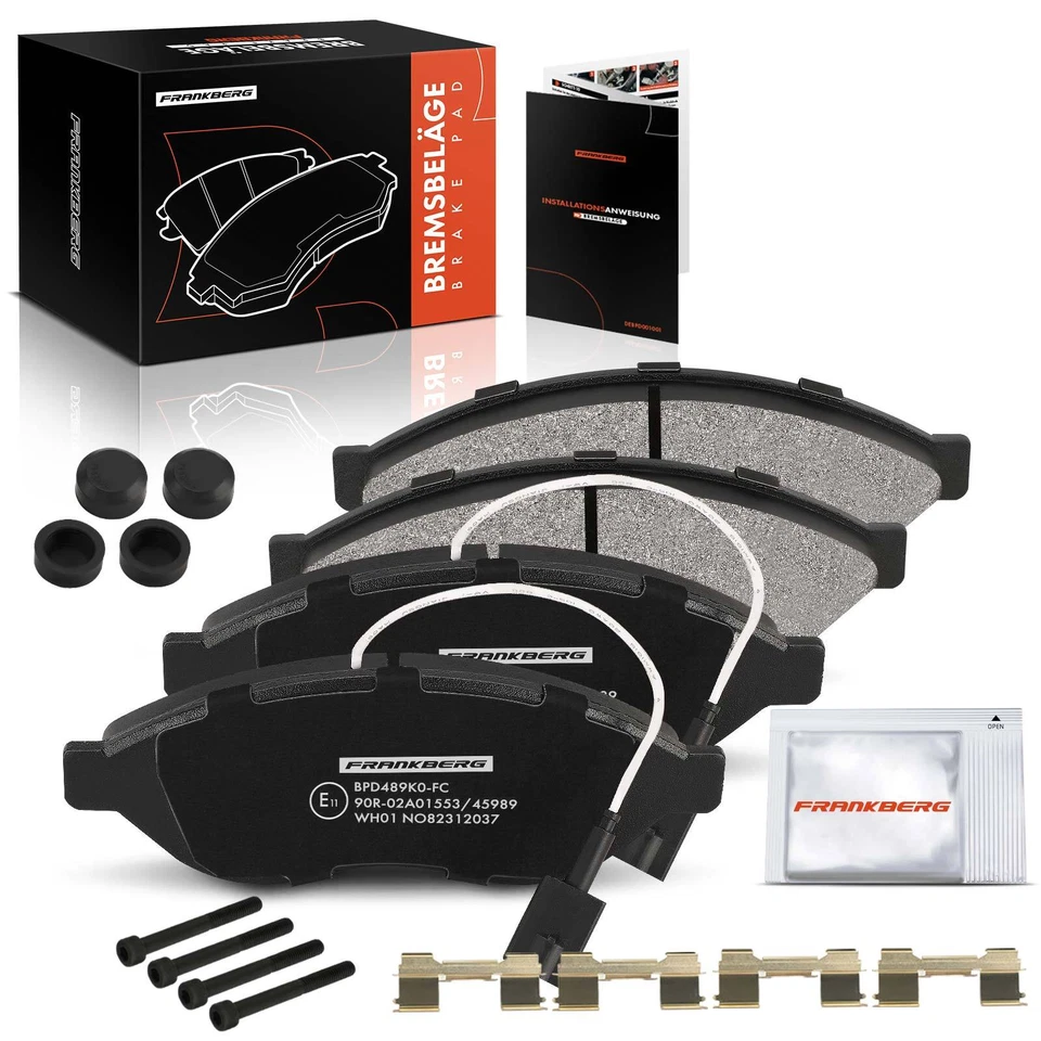 Brake Pads Set Front for Peugeot Boxer 2006-2023 2.0 2.2 3.0 1411457380 425355 - Image 1 of 4