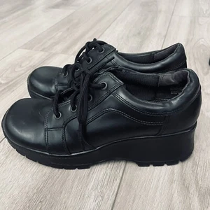 Lower East Side Lace Up Chunky Oxford Style Shoes Women’s Sz6 Y2K Vintage - Picture 1 of 10