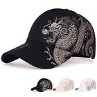 Anti-Sun Fishing Cap Dragon Pattern Dad Hats 2024 Hip Hop Gorras  Unisex