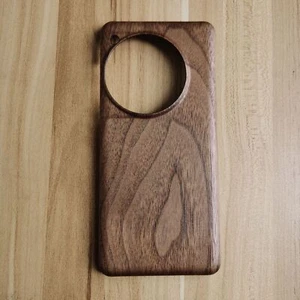 Walnut Wooden Ultra Slim Hard Back Case For OnePlus 12/13R/13 rosewood Real Wood - Picture 1 of 14