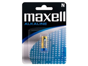 Maxell Pila Batteria Alcalina Micro Stilo LR1 LR01 Tipo N Blister Battery 1 Pk - Foto 1 di 1
