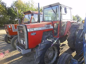Massey Ferguson 550 565 575 590 Tracteur Atelier Manuels - 500 Séries - Picture 1 of 11