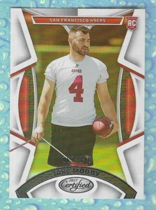 JAKE MOODY 2023 PANINI CERTIFIED SP ROOKIE RC CARD #'D /325 NFL STAR - Bild 1 von 2