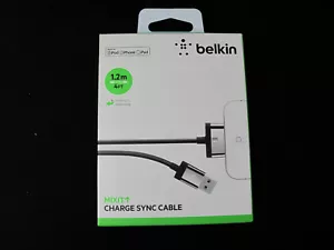 Belkin MIXIT↑ ChargeSync-Kabel 4 Fuß 30-Pin auf USB b1.027 - Bild 1 von 5