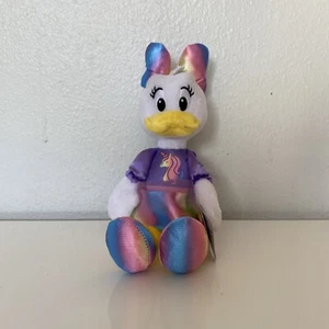 Peluche fève 9" Disney Junior Minnie Licorne Marguerite Canard NEUF - Photo 1/6