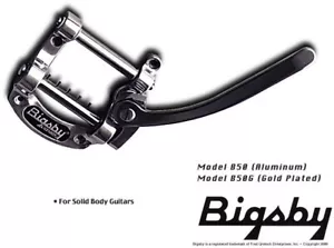 NUEVO - Cortacésped Bigsby B50 Vibrato con Licencia, ALUMINIO PULIDO - Imagen 1 de 1
