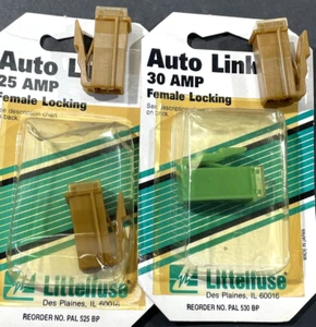 4- Eslabón fusible Littelfuse PAL, 3- PAL525BP, 1- PAL530 25 y 30 amperios, envío gratuito a EE. UU. - Imagen 1 de 4