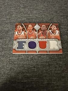 2009-10 SP Game Used Four on Four Fabrics Level Dwight Howard, J.J. Redick rare - Picture 1 of 4
