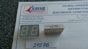 TFK TDDG5260L 14mm green CK 7segment display Lot-4pcs - Picture 1 of 3