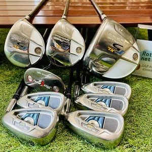 Women TaylorMade Fullset r5XL 1w 5w 7w Burner XD Iron 6789Pw Ladies Flex 9Pcs - Picture 1 of 24