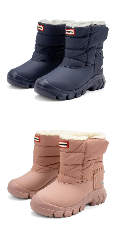 Botas de nieve aisladas Hunter para niños en tallas para niños pequeños y pequeños Foto 1 de 1