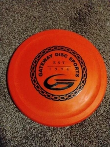NEU Ungeworfen Prototyp Gateway Base Kriegsspeer 175g orange mit schwarzer Folie - Bild 1 von 4