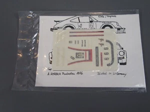 B8 Solido Decalcomania per Porsche 934 Vaillant #6 Bob Wollek 1976 Horbra Nuovo - Foto 1 di 2