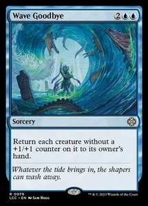1x Wave Goodbye - Magic The Gathering Lost Caverns Commander - Casi nuevo, inglés - Imagen 1 de 1
