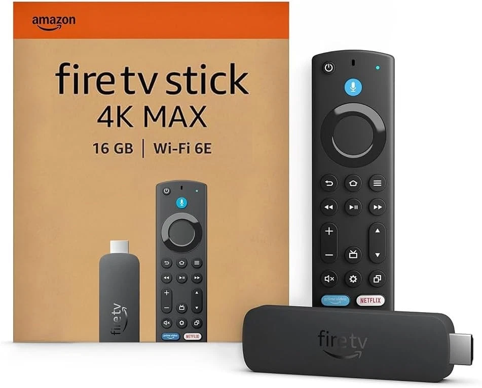 Amazon Fire TV Stick 4K Max 16GB Media Streamer Alexa Sprachfernbedienung - Bild 1 von 1
