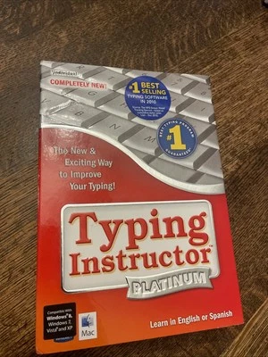 Individual Software Typing Instructor Platinum New Sealed - Image 1 of 4