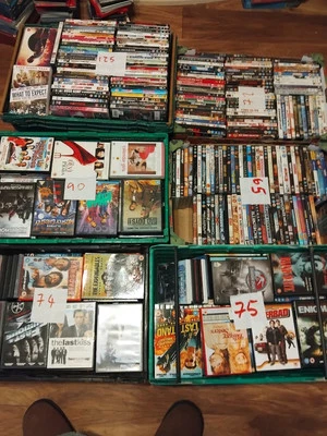 100  DVD's - FRESH off THE DAILY CHARITY PALLETS -  JOBLOT/BUNDLE - RESELLERS! - Image 1 of 4