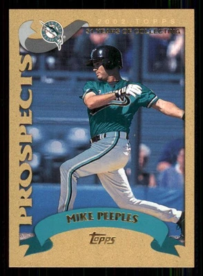 2002 Topps Traded Gold #T239 Mike Peeples /2002 - Image 1 of 2