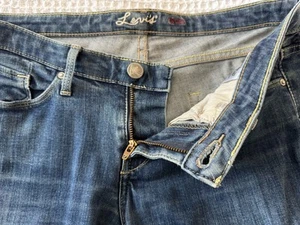 Levi’s Skinny Low Rise Jeans Zip Ankle Petite Vintage 2000s W28 L26 - Picture 1 of 21