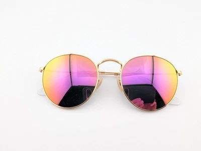 Gafas Ray Ban, solo monturas, RB 3447-N METAL REDONDO 001, 53-21-145, doradas Foto 1 de 4