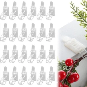 Lot de 24 sangles en fil de nylon pour décoration de cheminée de télévision, - Afbeelding 1 van 4