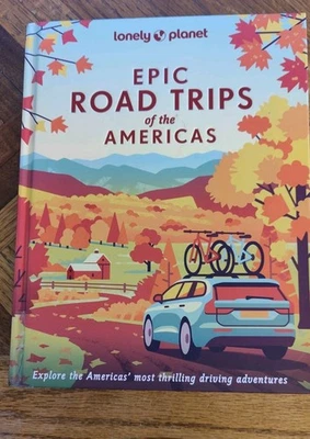 "Epic Road Trips of the Americas" by LONELY PLANETS (HC 2022) Ex-library  - Image 1 of 4