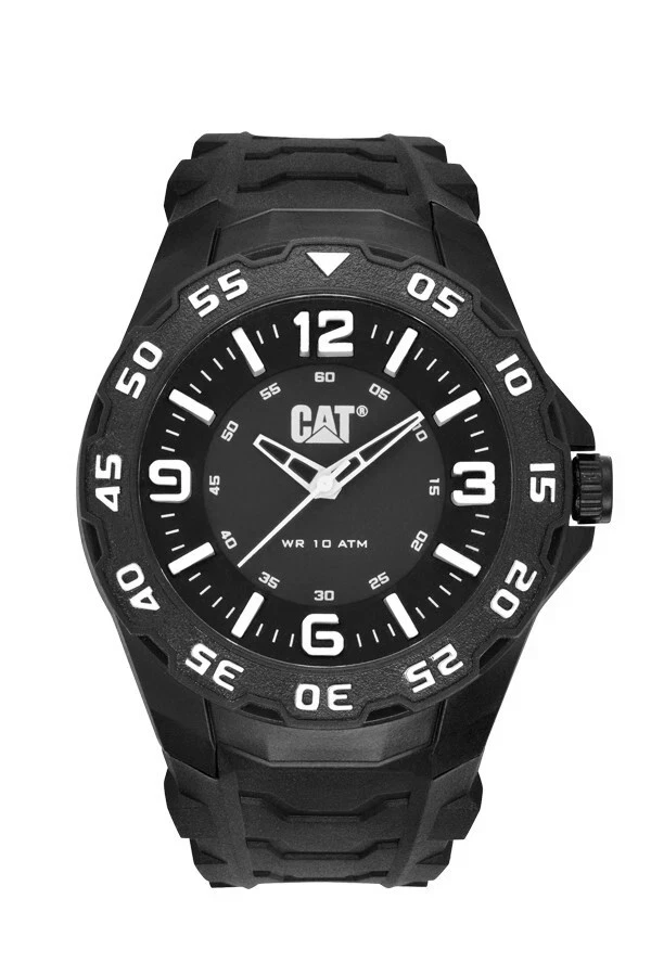 Reloj negro de 3 manecillas CAT Caterpillar Motion para hombre LB11121132 Foto 1 de 1
