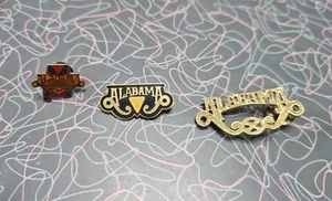 Alabama Pin Menge 3 - Country Musik Band Revers - RCA Records Retro Hut Pins  - Bild 1 von 8