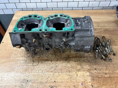 Ski-Doo 600 HO Engine Motor Crankcase case MXZ Renegade Summit XRS 600HO Rev GSX - Image 1 of 4
