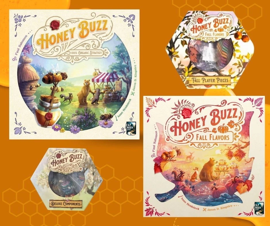 Honey Buzz Bundle, Core Game, Fall Flavors, and Deluxe Upgrade Pieces for Both! - Image 1 of 1