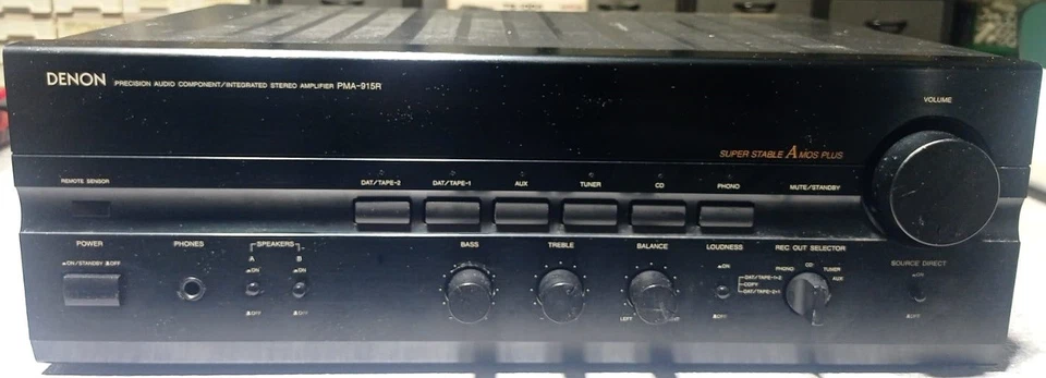 DENON PMA 915R AMPLIFICATORE HIFI INTEGRATO TECNOLOGIA MOS 80 watts per channel - Immagine 1 di 4