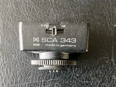 SCA 343 TTL Adaptor Module For Analogue Nikon (Metz, Cullman, Etc.) - Image 1 of 4