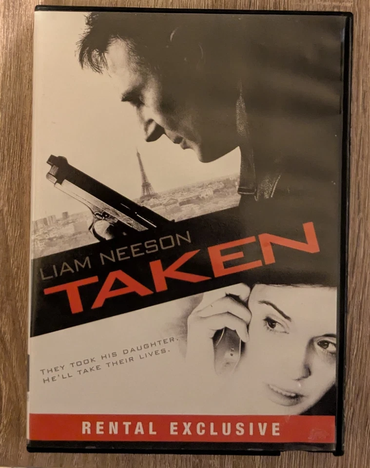 Взятый (DVD, 2009, широкоэкранный, прокат эксклюзив) Лиам Нисон  - Изображение 1 из 3