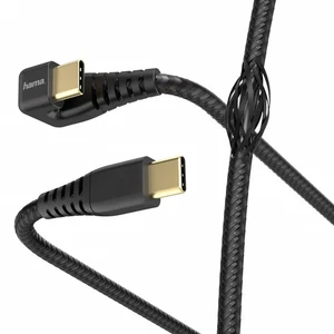 Hama USB-C Fast Charging Cable Gaming Mobile Smartphone 180° Angle Plug - Picture 1 of 6
