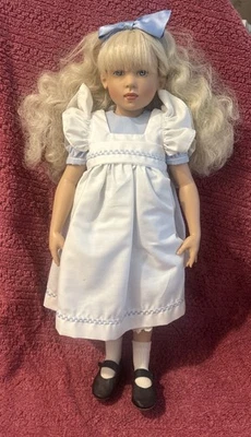 Helen Kish Alice in Wonderland Vinyl 16” Doll Kish & Company - Image 1 of 3