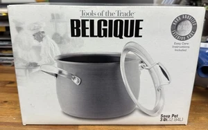 Belgique Hard Anodized 3 Quart Stockpot Soup Pot NEW HSN - Picture 1 of 3