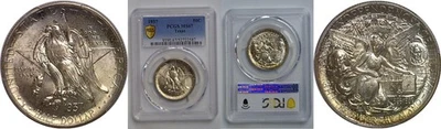 1937 Texas Commemorative Half Dollar   PCGS MS-67 - Image 1 of 3