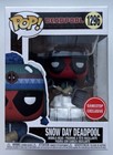 Funko Pop! 1296 Snow Day Deadpool GameStop Exclusive W/Protector