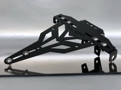 MGM-Bikes Kennzeichenhalter Klappbar  Nummernschildhalter Stabil VA Verstellbar - Bild 1 von 4