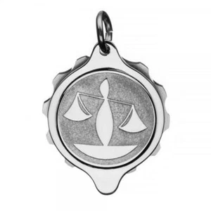 SOS Talisman Anhänger Edelstahl, Sternzeichen Waage - Bild 1 von 3