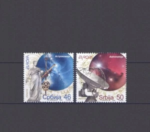 SERBIA, EUROPA CEPT 2009, TEMA DE ASTRONOMÍA, MONTADO SIN MONTAR O NUNCA MONTADO - Imagen 1 de 1